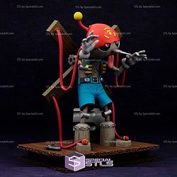 Puppetmon Diorama Digital STL Files