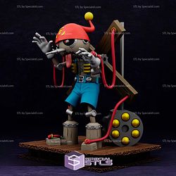 Puppetmon Diorama Digital STL Files