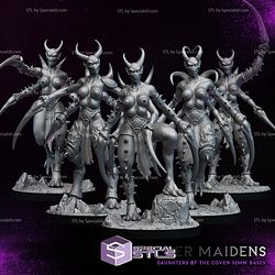 Queen of the Damned Campaign STL Miniatures