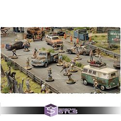 Rider of the Highway Campaign STL Miniatures