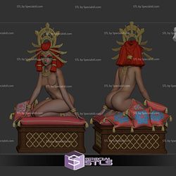 Riju The Legend of Zelda NSFW Sculptures 3D Printing