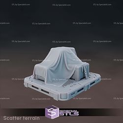 Sci-Fi Colonial Mercenaries STL Miniatures