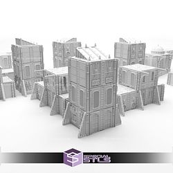 Sector Corvus Prime Scifi Terran Campaign STL Miniatures