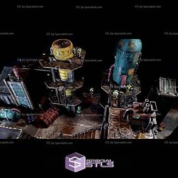 Sector Corvus Prime Scifi Terran Campaign STL Miniatures