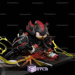 Shadow Sonic on Motor Digital STL Files