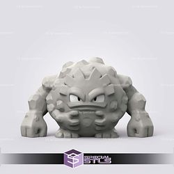 Super Basic Pokemon STL - Graveler