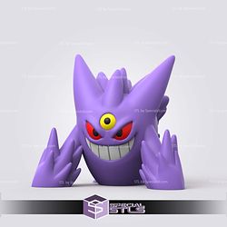 Super Basic Pokemon STL - MegaGengar