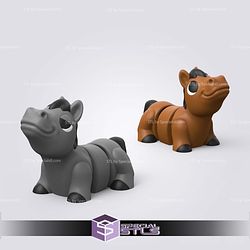 Super Basic STL - Flexi Horse
