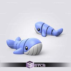 Super Basic STL - Flexi Whale