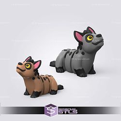 Super Basic STL - Flexi Wild Dog