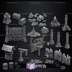 Survivors of Serath Campaign STL Miniatures