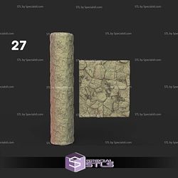 Texture Rolling Pins Wargames Campaign STL Miniatures