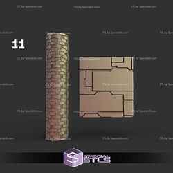 Texture Rolling Pins Wargames Campaign STL Miniatures