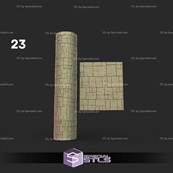 Texture Rolling Pins Wargames Campaign STL Miniatures