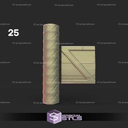 Texture Rolling Pins Wargames Campaign STL Miniatures