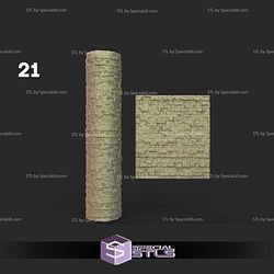 Texture Rolling Pins Wargames Campaign STL Miniatures