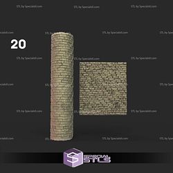 Texture Rolling Pins Wargames Campaign STL Miniatures