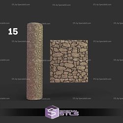 Texture Rolling Pins Wargames Campaign STL Miniatures