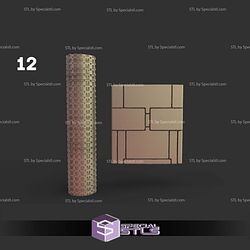 Texture Rolling Pins Wargames Campaign STL Miniatures