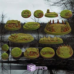 The Admiral Apocalypse Base Campaign STL Miniatures