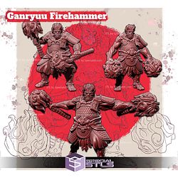 The Dawn of Oni Campaign STL Miniatures
