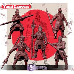 The Dawn of Oni Campaign STL Miniatures