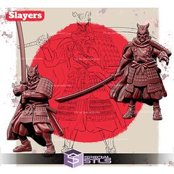 The Dawn of Oni Campaign STL Miniatures