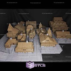 Tilescape Gothic City Campaign STL Miniatures