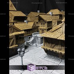 Tilescape Gothic City Campaign STL Miniatures