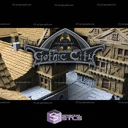 Tilescape Gothic City Campaign STL Miniatures