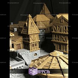 Tilescape Gothic City Campaign STL Miniatures