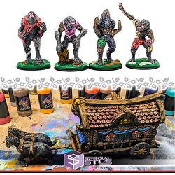 Treasure Chest EC3D Campaign Miniatures