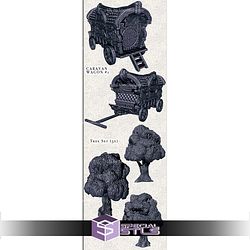 Treasure Chest EC3D Campaign Miniatures