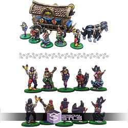 Treasure Chest EC3D Campaign Miniatures