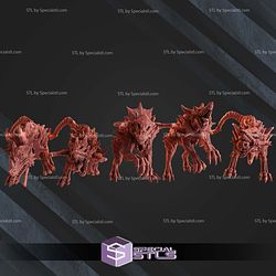 Vultures Horde Campaign STL Miniatures