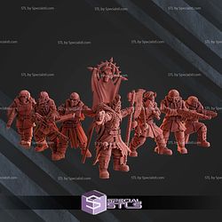 Vultures Horde Campaign STL Miniatures