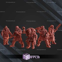 Vultures Horde Campaign STL Miniatures