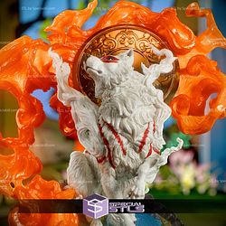Amaterasu Okami 184mm 3D Printer Files