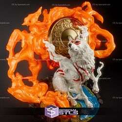 Amaterasu Okami 184mm 3D Printer Files