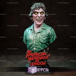 An American Werewolf in London Bust 3D Printer Files