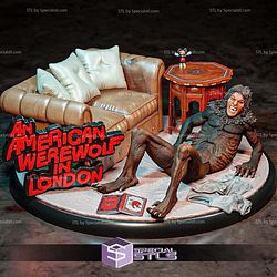 An American Werewolf in London Transformation 3D Printer Files