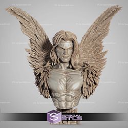 Angel X Men Portrait Bust 3D Printer Files