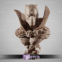Black Panther Portrait Bus 3D Printer Files