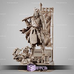 Boba Fett Samurai 3D Printer Files