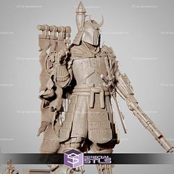 Boba Fett Samurai 3D Printer Files
