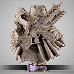 Commando Spawn Bust 3D Printer Files