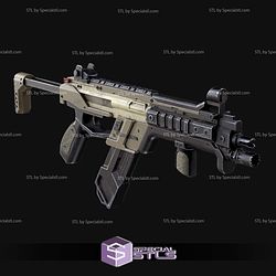 Cosplay STL Files Apex R-99 SMG