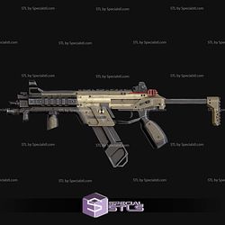 Cosplay STL Files Apex R-99 SMG
