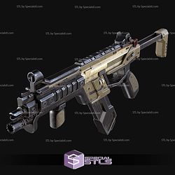 Cosplay STL Files Apex R-99 SMG