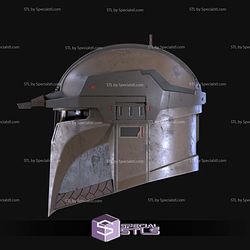 Cosplay STL Files Cowboy Mando Helmet